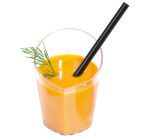 carton de 500 (20 paquets de 25) verrines en polystyrène pour mises en bouche Bizo transparentes ø 50 mm 6 cl