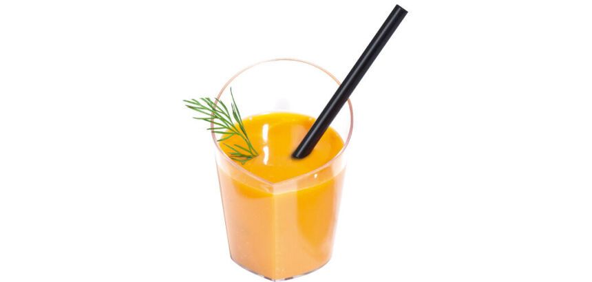carton de 500 (20 paquets de 25) verrines en polystyrène pour mises en bouche Bizo transparentes ø 50 mm 6 cl