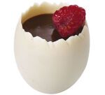 carton de 100 (5 paquets de 20) verrines en polystyrène coque d'oeuf pour entrées chaudes ø 42 H60 6 cl