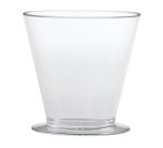 carton de 100 verrines en polystyrène pour entrées et desserts Luna ø 75 H73m 17 cl