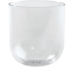 carton de 100 verrines en polystyrène pour mises en bouche Rondo transparentes ø 50 H 54 mm 8,7 cl