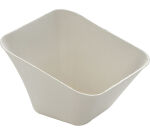 carton de 600 (12 paquets de 50) mises en bouche en fibre mini plats carrés 65x65 h 45 mm