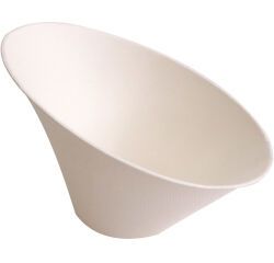 carton de 500 (10 paquets de 50) bol d'cline en fibre 130x107x91 mm 24 cl