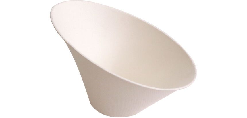 carton de 500 (10 paquets de 50) bol d'cline en fibre 130x107x91 mm 24 cl