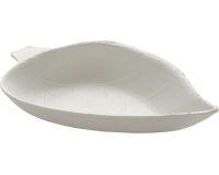 paquet de 50 mises en bouche en fibre forme feuille 90x60 mm