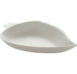 paquet de 50 mises en bouche en fibre forme feuille 90x60 mm