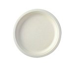 carton de 500 (10 paquets de 50) assiettes en fibre rondes blanches ø 26 cm