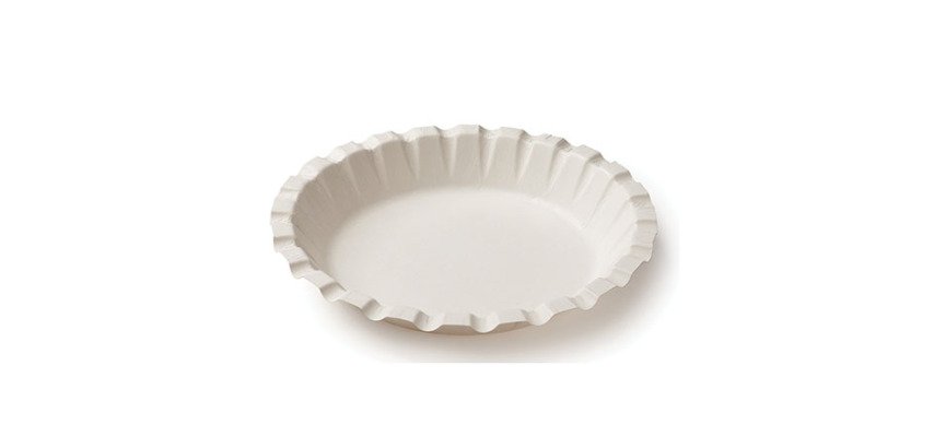 carton de 700 (14 paquets de 50) assiettes creuses en carton blanc Alpha  ø 21,5 cm