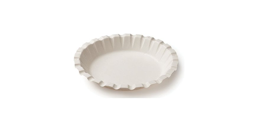 carton de 700 (14 paquets de 50) assiettes creuses en carton blanc Alpha  ø 21,5 cm