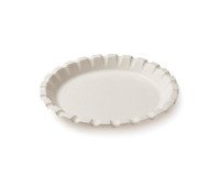 carton de 700 (14 paquets de 50) assiettes plates en carton blanc Alpha  ø 22,5 cm