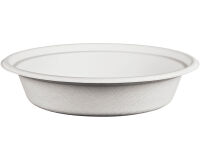 carton de 400 (8 sachets de 50) assiettes fibre ø 20,8 cm hauteur 6,1 cm 120 cl