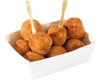 carton de 250 barquettes (vrac) carton blanc ingraissable 13x11x4 cm - 44 cl