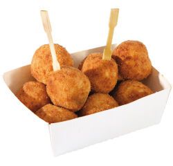 carton de 250 barquettes (vrac) carton blanc ingraissable 13x11x4 cm - 44 cl