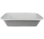 carton de 600 (12 paquets de 50) barquettes en fibre rectangulaires 215x140x52 mm 94 cl