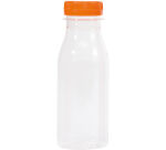 carton de 162 bouteilles  à jus de fruits transparentes en PET, sans bouchon, 33 cl