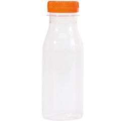 carton de 162 bouteilles  à jus de fruits transparentes en PET, sans bouchon, 33 cl