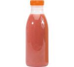 carton de 130 bouteilles  à jus de fruits transparentes en PET, sans bouchon, 50 cl