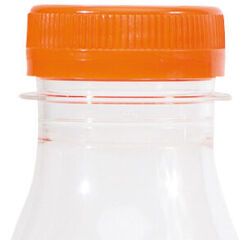 carton de 375 bouchons orange en PEHD pour bouteilles à jus de fruit Ø 38 mm