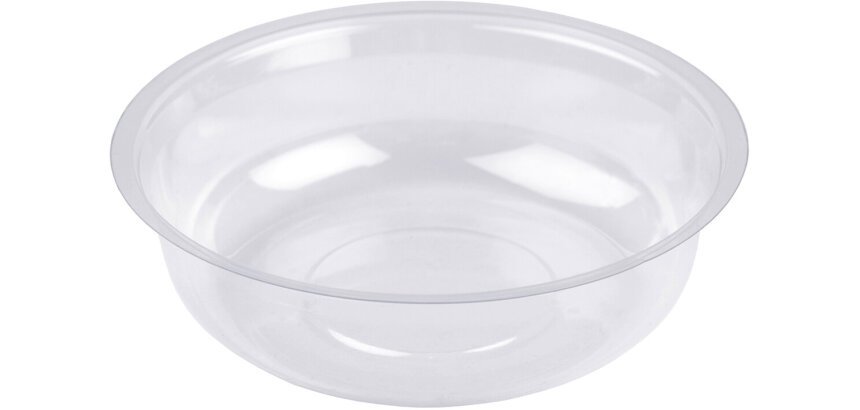 Carton de 2400 (24 sachets de 100) inserts pot duo RPET ø 10 cm hauteur 2,6 cm 12 cl