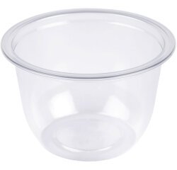 carton de 900 (15 sachets de 60) pots duo rpet ø 10 cm hauteur 6,3 cm 30 cl