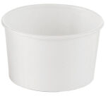 carton de 500 (20 sachets de 25) pots à soupe carton blanc ronds 35 cl