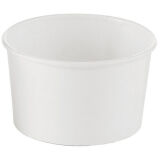 carton de 500 (20 sachets de 25) pots à soupe carton blanc ronds 35 cl