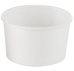 carton de 500 (20 sachets de 25) pots à soupe carton blanc ronds 35 cl