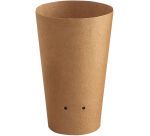 carton de 1000 (20 sachets de 50) pots snack carton kraft ronds 48 cl
