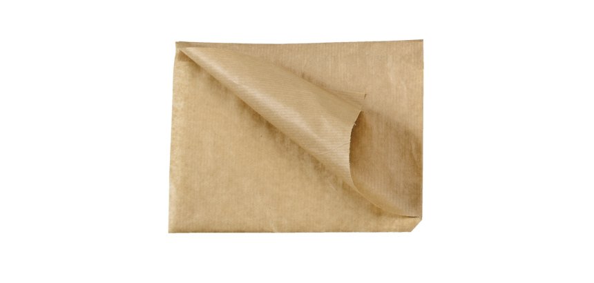 carton de 1000 sachets en papier ingraissable kraft 170x160 mm