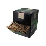 boite distributrice de 2000 agitateurs à café bois 11 cm