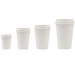 carton de 2000 (40 sachets de 50) gobelets en carton blanc boissons chaudes ø 80 mm 28 cl