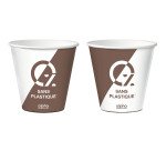carton de 1000 (20 sachets de 50) gobelets en carton Alpha ø 62,5 mm 12 cl