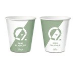 carton de 1000 (20 sachets de 50) gobelets en carton Alpha ø 80, 2 mm 28 cl