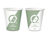 carton de 1000 (20 sachets de 50) gobelets en carton Alpha ø 80, 2 mm 28 cl