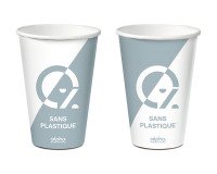carton de 630 (18 sachets de 35) gobelets en carton Alpha ø 89, 4 mm 47 cl