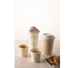 carton de 1000 (20 sachets de 50) couvercles fibre pour gobelets ø 80 mm