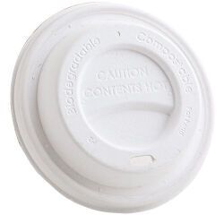 carton de 1000 (20 sachets de 50) couvercles fibre pour gobelets ø 90 mm