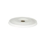 sachet de 50 couvercles en fibre avec trou pour paille ø 80 mm