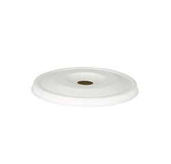 sachet de 50 couvercles en fibre avec trou pour paille ø 90 mm