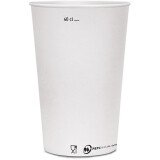 sachet de 50 gobelets carton blanc 49 cl jaugé à 40 cl