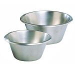 bassine inox fond plat 26 cm