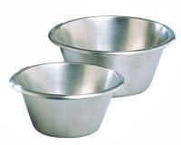 bassine inox fond plat 36 cm