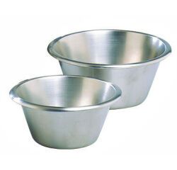 bassine inox fond plat 40 cm