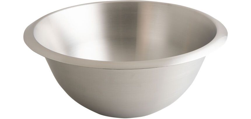 bassine inox hémisphérique 20 cm