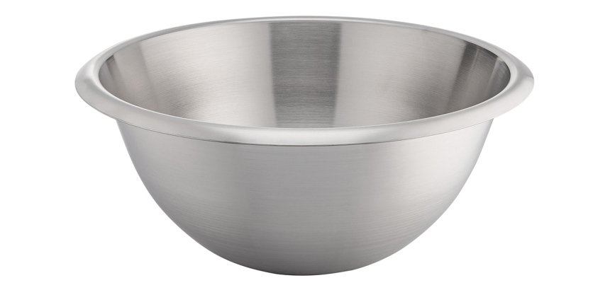 bassine inox hémisphérique 30 cm