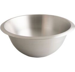 bassine inox hémisphérique 40 cm