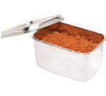 mini-boîte japonaise inox pour mise en place 13.5x10.5 cm