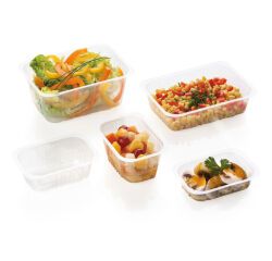 carton de 2400 (24 sachets de 100) barquettes pp thermoscellables 250 gr
