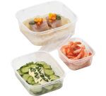 Carton de 200 (4 sachets de 50) barquettes PP et couvercles 100 cl