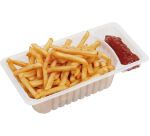 Carton de 500 (5 sachets de 100) barquettes frites 75 cl